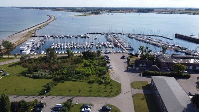 Ferienwohnung in Gro&szlig;enbrode - Am Kai 17 - Au&szlig;en - Blick auf den Yachthafen