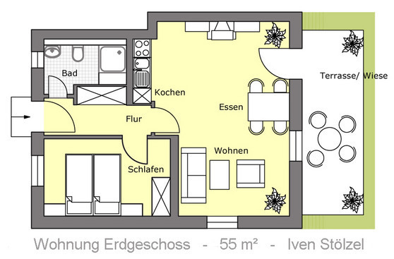 Ferienwohnung in Dranske - Feriendorf am Bakenberg 2 - Bild 9