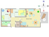 Ferienwohnung in Kühlungsborn - Casa Nova - Plan