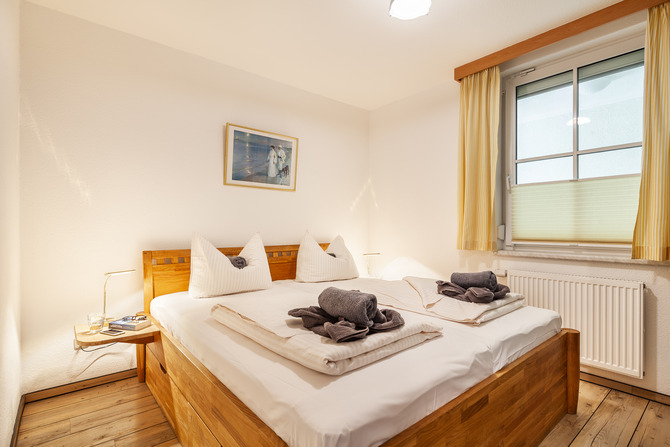 Ferienwohnung in Niendorf/Ostsee - Residenz Niendorf mit Meerblick - Schlafzimmer