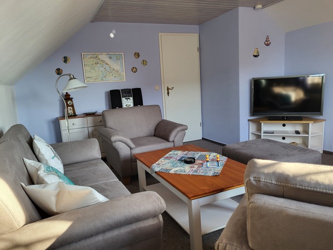 Ferienwohnung in Koserow - Clemann - Wohnzimmer Ferienwohnung in Koserow - Clemann - Wohnzimmer