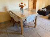 Ferienwohnung in Niederhagen - Sonne und Me(eh)r - Esstisch