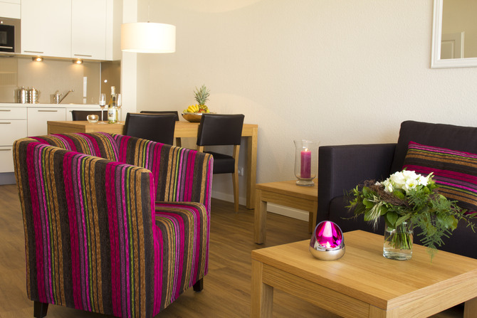 Ferienwohnung in Scharbeutz - Haus Meeresstrand - App. 409 - Wohnzimmer
