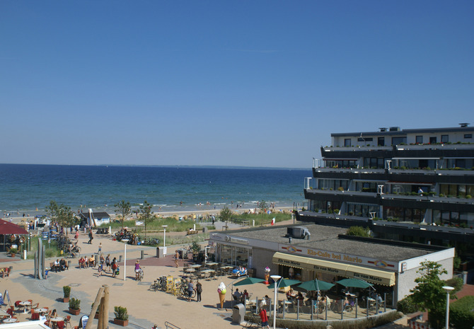 Ferienwohnung in Scharbeutz - Haus Meeresstrand - App. 313 - Ausblick