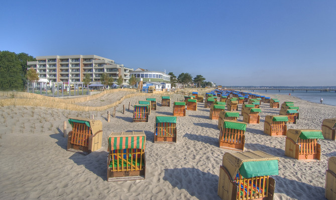 Ferienwohnung in Scharbeutz - Haus Meeresstrand - App. 313 - Strandlage