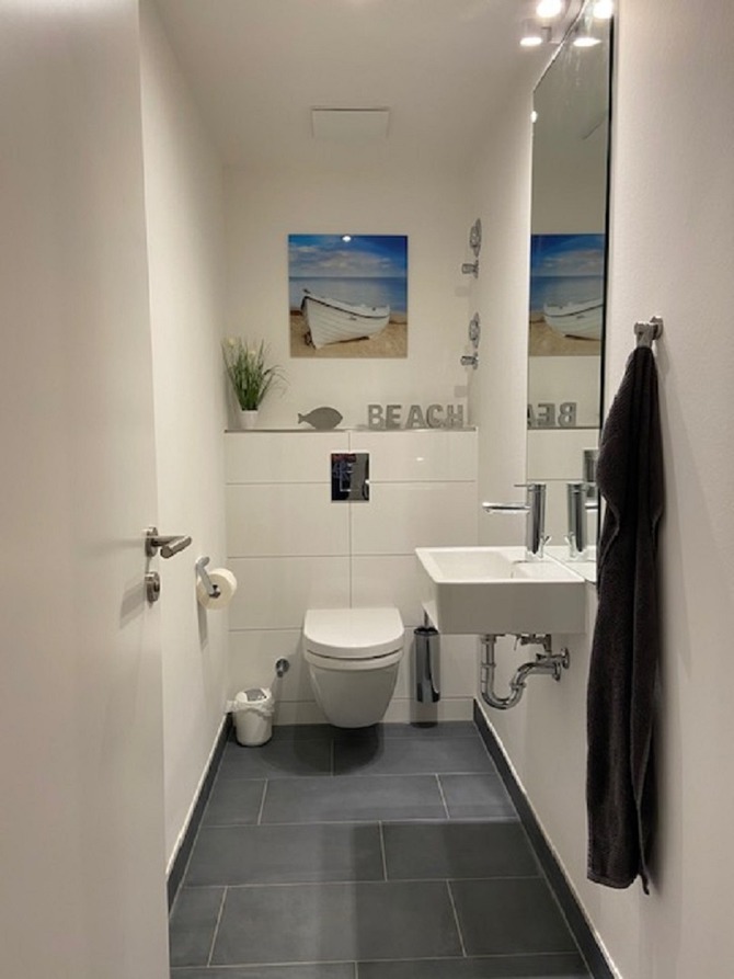 Ferienwohnung in Großenbrode - Meerblickvilla 09 - Gäste-WC