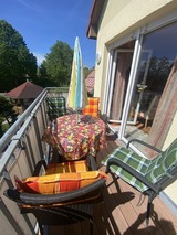 Ferienwohnung in Ostseeheilbad Zingst - B&ouml;ttcher - Balkon