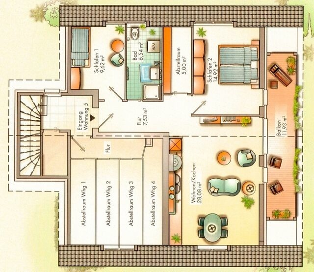 Ferienwohnung in Ostseebad Nienhagen - ostseeLOGGIA - Bild 10