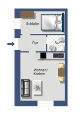 Ferienwohnung in Rabenkirchen-Faulück - Schleiblick App. 4 - Bild 6