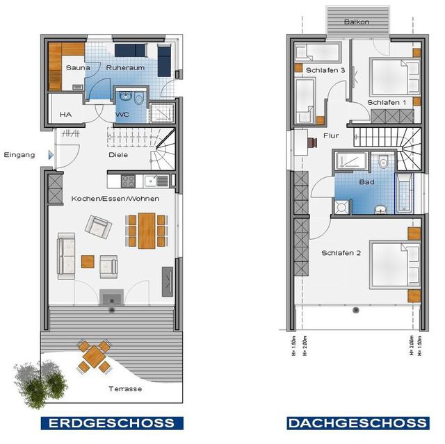 Ferienhaus in Heiligenhafen - Ostsee - Reetdachhaus Nr. 38 "RIKE" im Strand Resort - Bild 22