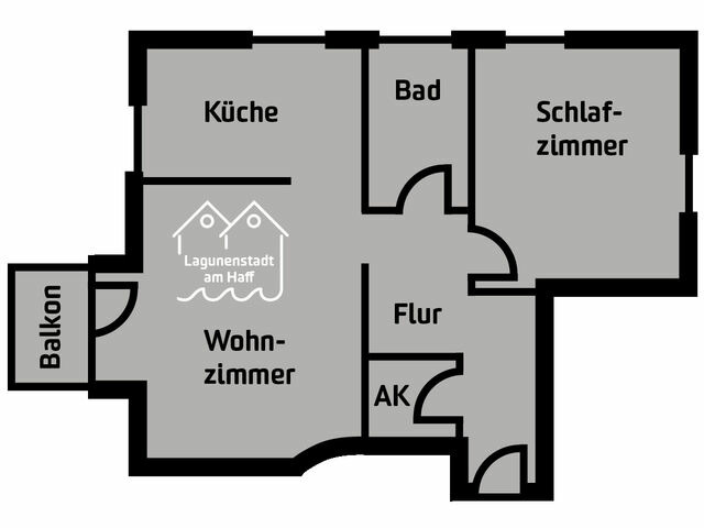 Ferienwohnung in Ueckermünde - Lagunenstadt am Haff Fewo 33 - Pallas - Bild 12