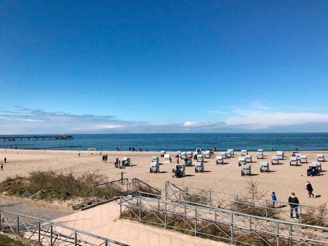 Ferienwohnung in Kühlungsborn - Villa Patricia - FeWo 4 - Ostsee - Strand