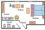 Ferienwohnung in Ostseeheilbad Zingst - Waldesruh - App2 - Bild 8