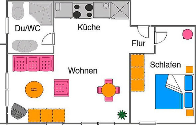 Ferienwohnung in Ostseeheilbad Zingst - H&uuml;tigendachs, FW 6 - Bild 8