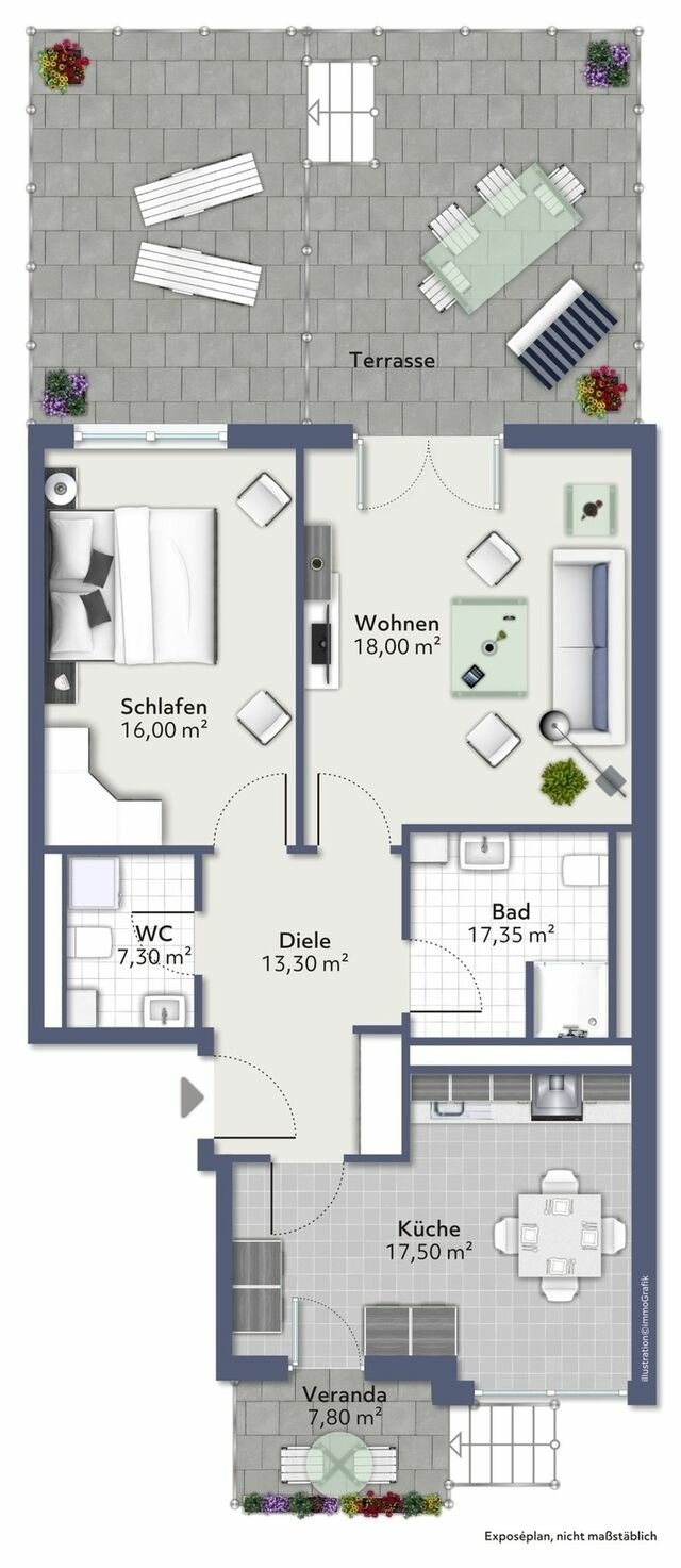Ferienwohnung in Eckernförde - Pier 7 - Bild 15 Ferienwohnung in Eckernförde - Pier 7 - Bild 15