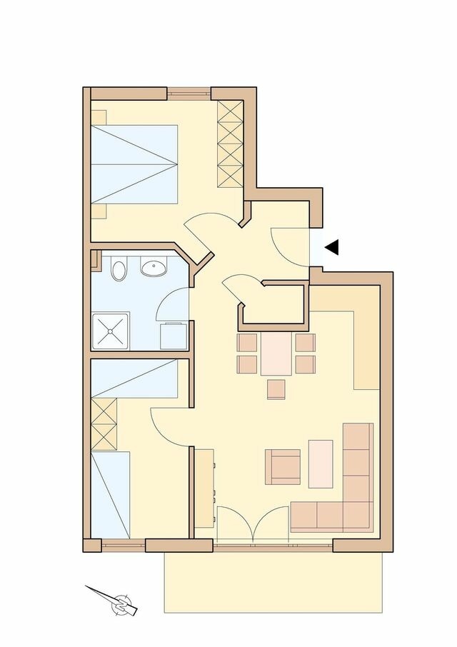 Ferienwohnung in Ostseeheilbad Zingst - Reiseoase (Kavelweg 10, Whg. 2) - Bild 9