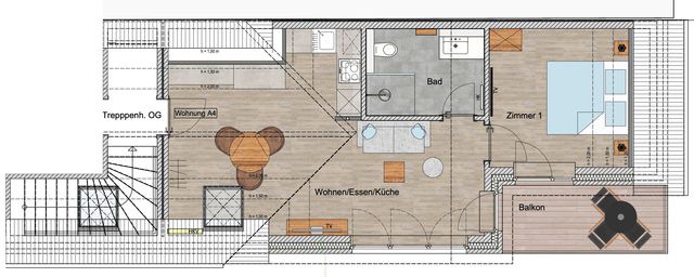 Ferienwohnung in Gr&ouml;mitz - A4 - Haus Deichwind | K&ouml;nigsberger Allee 36 - FERIENDOMIZIL HOLLICH - Bild 3