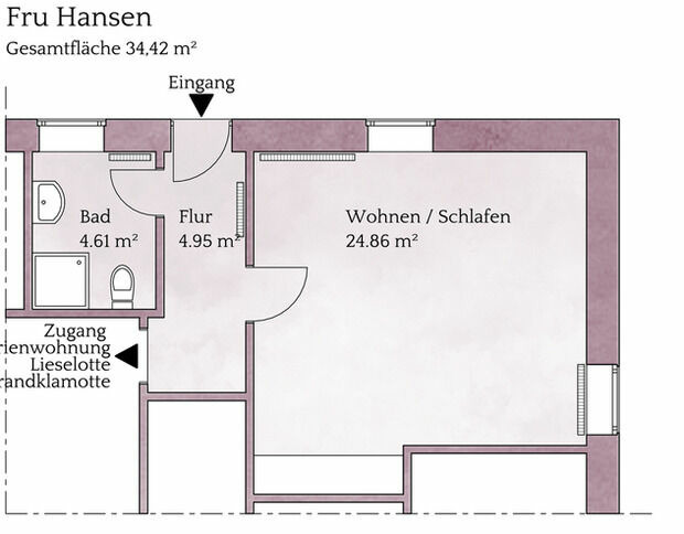 Ferienwohnung in Fehmarn OT Wulfen - Fru Hansen - Bild 13 Ferienwohnung in Fehmarn OT Wulfen - Fru Hansen - Bild 13