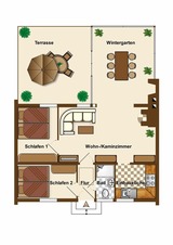 Bungalow in Lensterstrand - Haus "Atlantis" - Bild 20