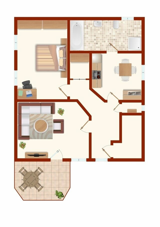 Ferienwohnung in Laboe - Villa am Park - O - Bild 19