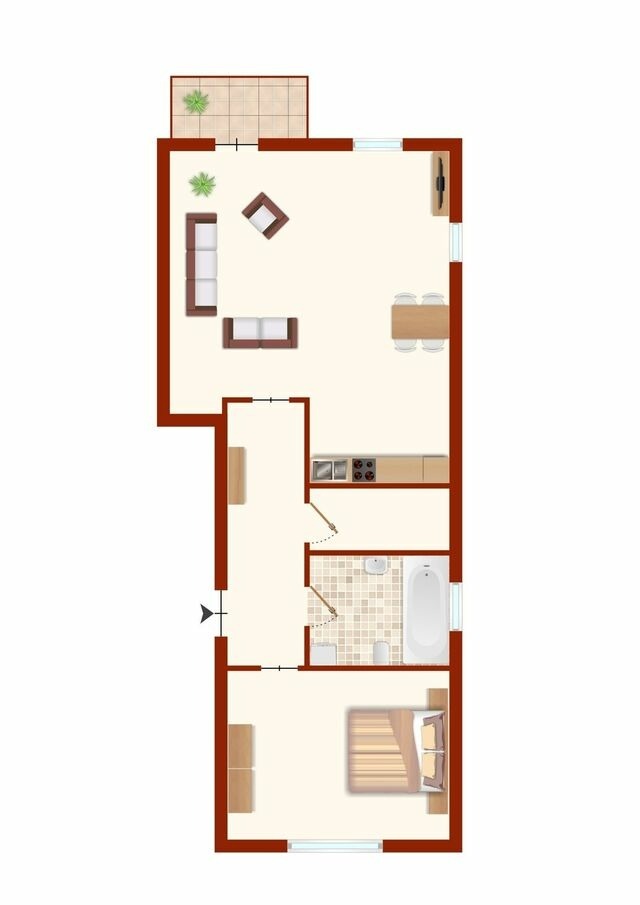 Ferienwohnung in Laboe - Am Ehrenmal 2 Seerose - Bild 11 Ferienwohnung in Laboe - Am Ehrenmal 2 Seerose - Bild 11