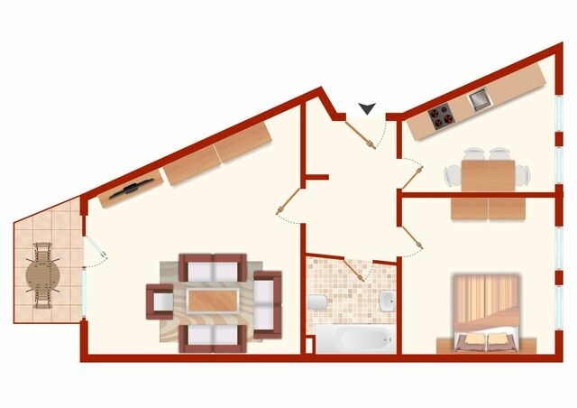 Ferienwohnung in Laboe - Landgänger - Bild 14