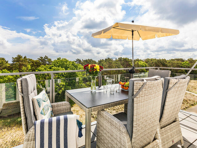 Ferienwohnung in Binz (Ostseebad) OT Prora - FeWo MeerGl&uuml;ck Dachterrasse in PRORA - 7.53 - Bild 3