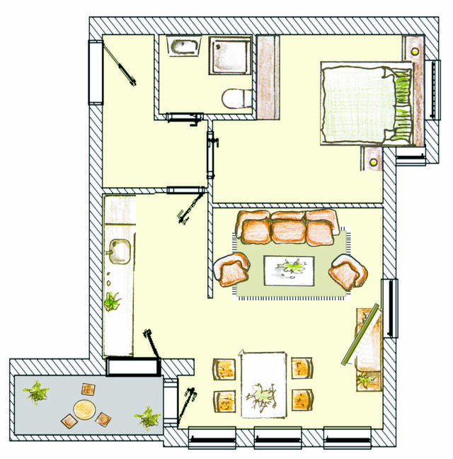 Ferienwohnung in Seebad Heringsdorf - (Brise) Neubauvilla Damaris App. 05 - Bild 16