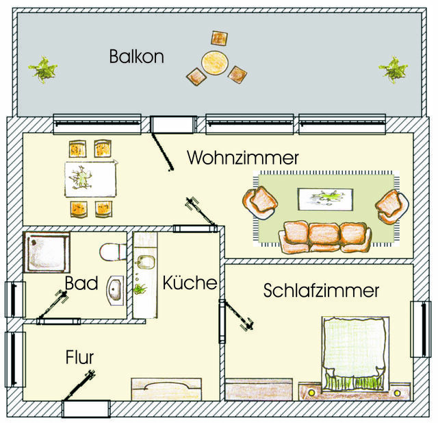 Ferienwohnung in Seebad Heringsdorf - (Brise) Villa Schering App. 02 - Bild 18