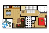 Ferienwohnung in Boltenhagen - Villa California "Wohnung Willow Glen" - Bild 23