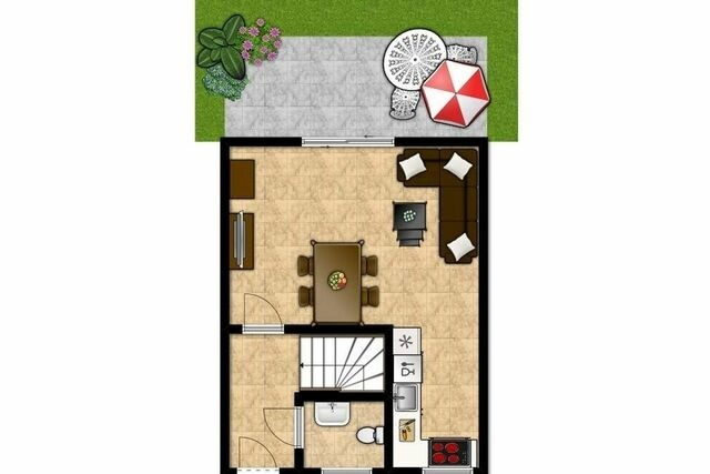 Ferienhaus in Boltenhagen - D&uuml;nenh&auml;user Haus 1 - Bild 25