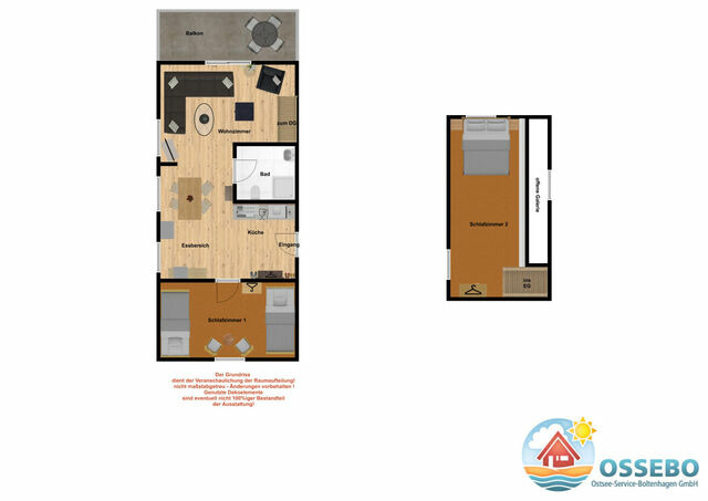 Ferienwohnung in Boltenhagen - Meerblick Wohnung 3 - Bild 22