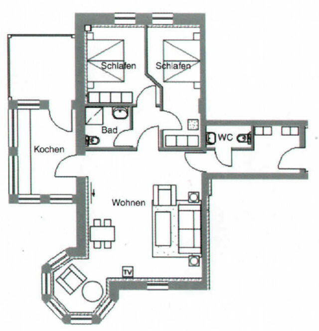 Ferienwohnung in Binz - Villa Aesculap, Whg. 4 - Bild 8